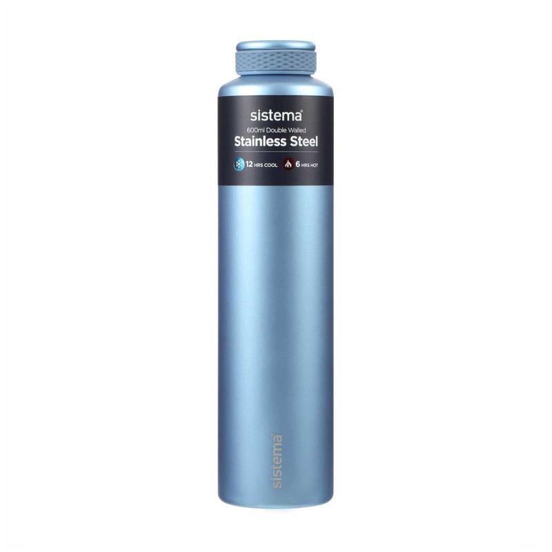 Chic Stainless Steel Bottle Παγούρι Θερμός Peace Blue 600ml