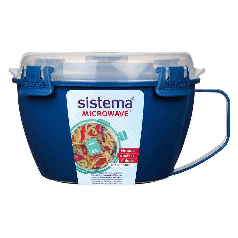 Noodle Bowl Microwave Μπολ Ζυμαρικών Ocean Blue 940ml