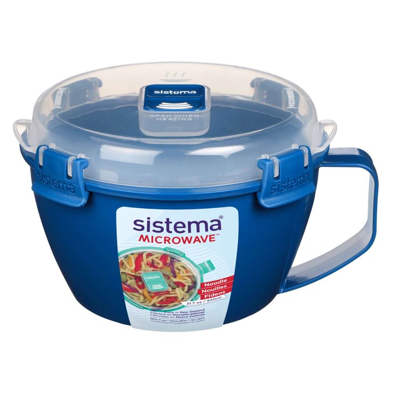 Noodle Bowl Microwave Μπολ Ζυμαρικών Ocean Blue 940ml