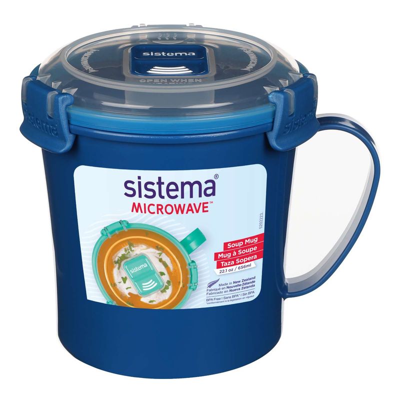 Medium Soup Mug Microwave Κούπα Σούπας Ocean Blue 656ml
