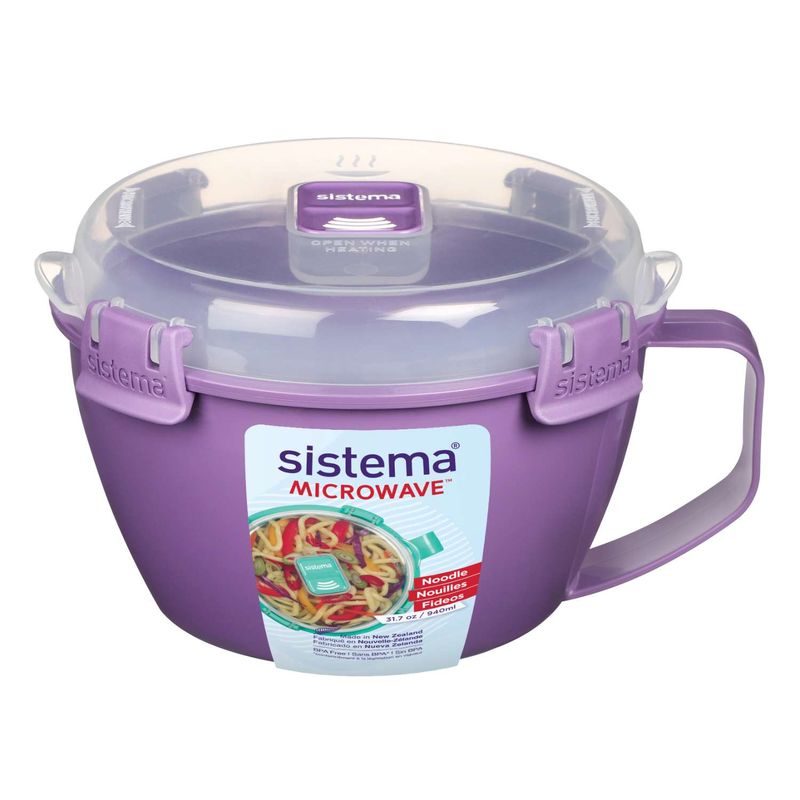 Noodle Bowl Microwave Μπολ Ζυμαρικών Misty Purple 940ml