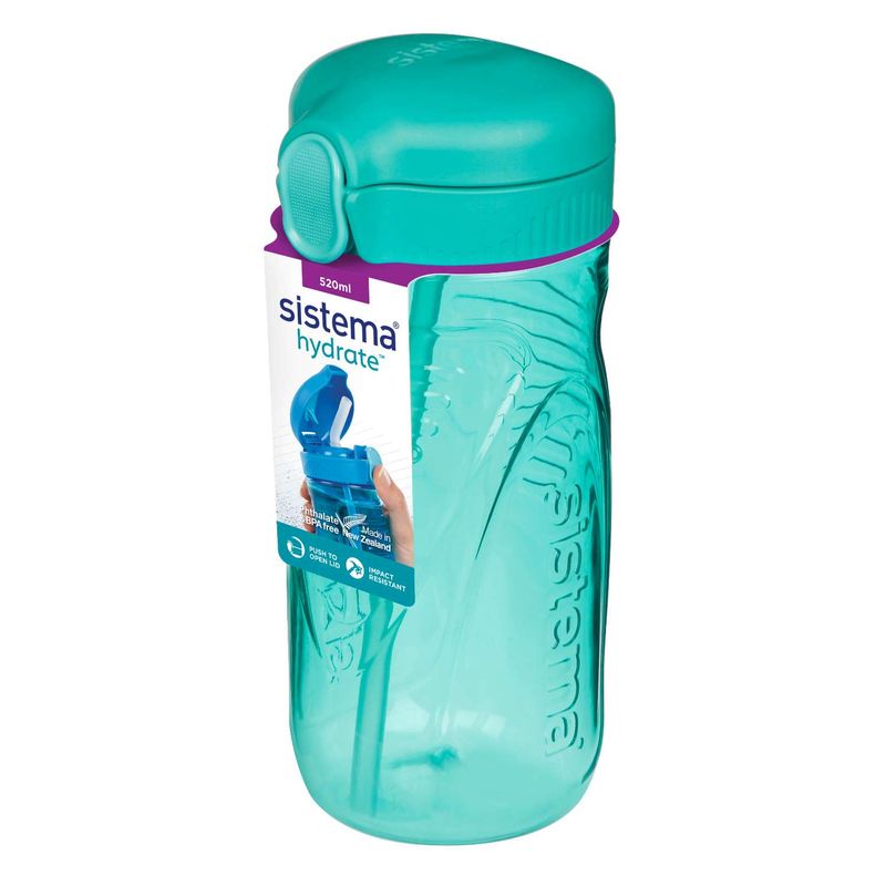Quick Flip Bottle Παγούρι Teal 520ml