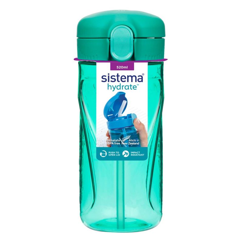 Quick Flip Bottle Παγούρι Teal 520ml