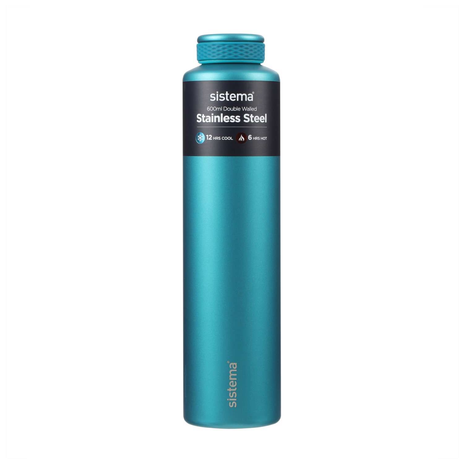 Chic Stainless Steel Bottle Παγούρι Θερμός Wild Teal 600ml