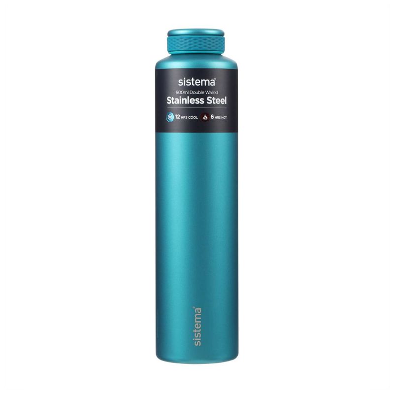 Chic Stainless Steel Bottle Παγούρι Θερμός Wild Teal 600ml