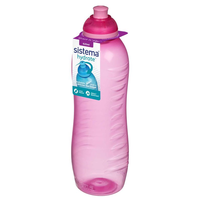 Squeeze Bottle Παγούρι Pink 620ml