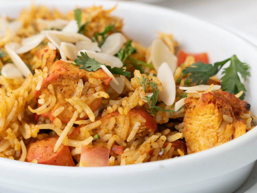 BIRYANI POULET MASSALA BIRYANI POULET MASSALA