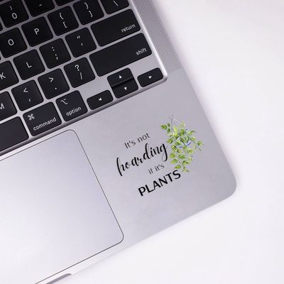 It's not hoarding If It's plants Clear Sticker