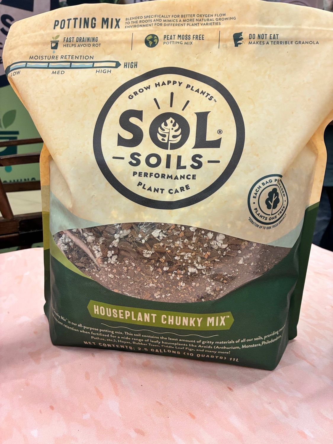 Soil (10Qt) Houseplant Chunky Mix (Aroid/Tropical Soilless)