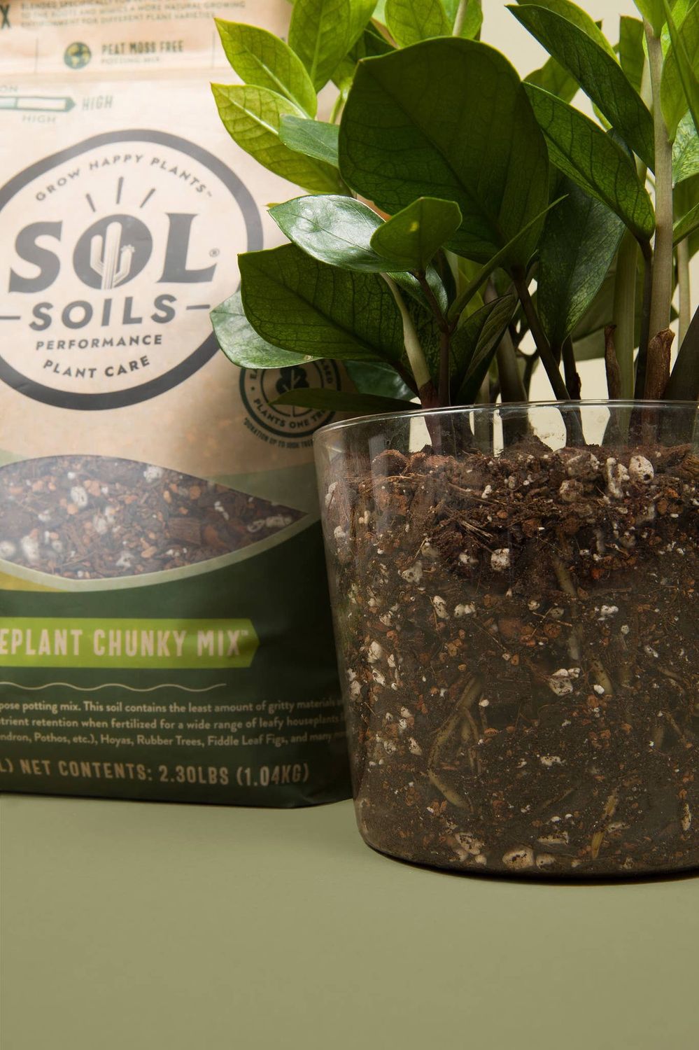 Soil (10Qt) Houseplant Chunky Mix (Aroid/Tropical Soilless)