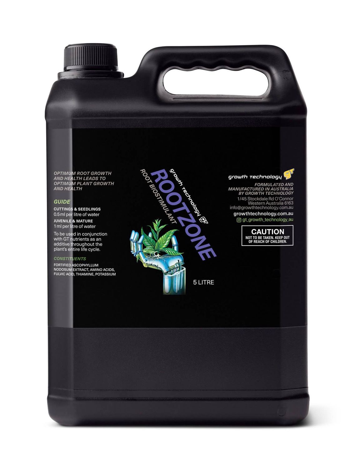 Growth Technology GT Focus Plant Nutrients (1 Litre Size): 1 Litre / Foliage