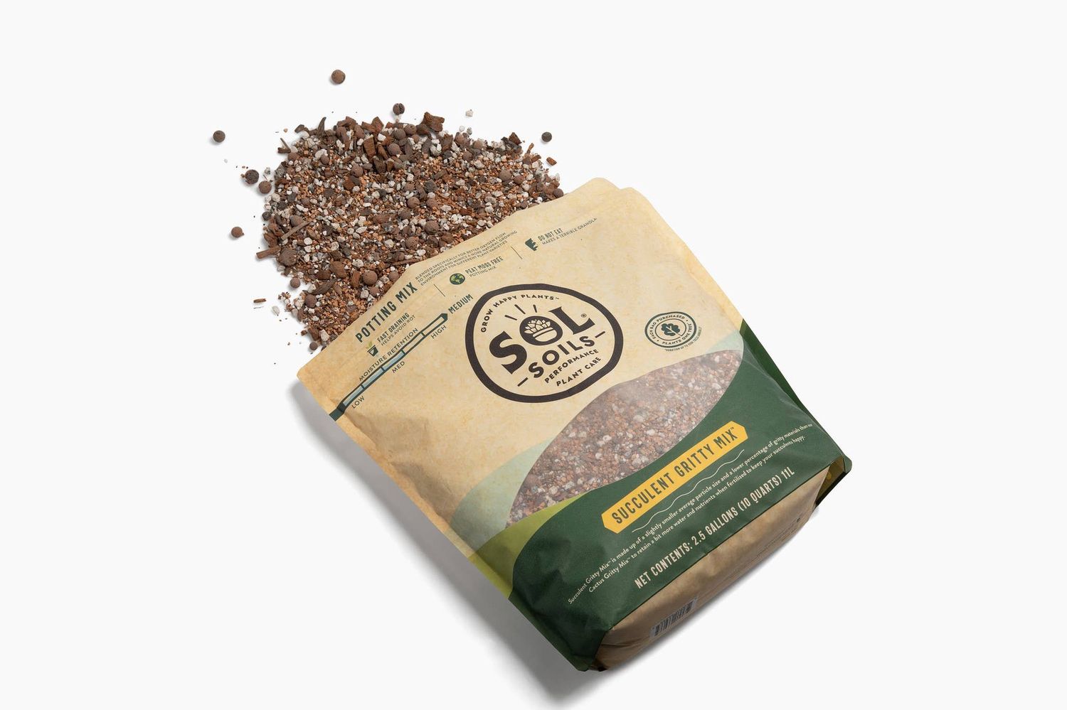 Soil (10Qt) Succulent Gritty Mix (Soilless)
