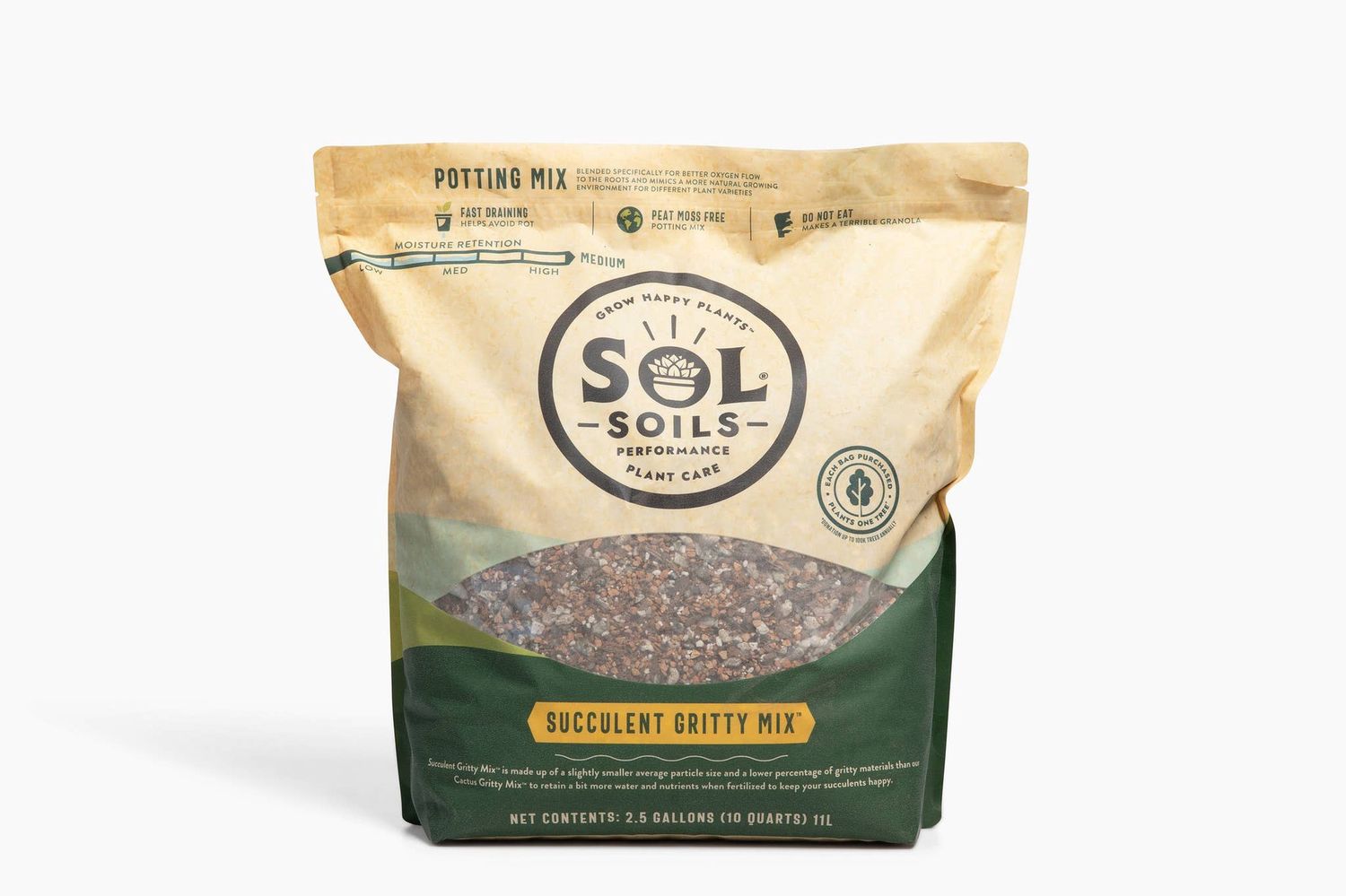 Soil (10Qt) Succulent Gritty Mix (Soilless)