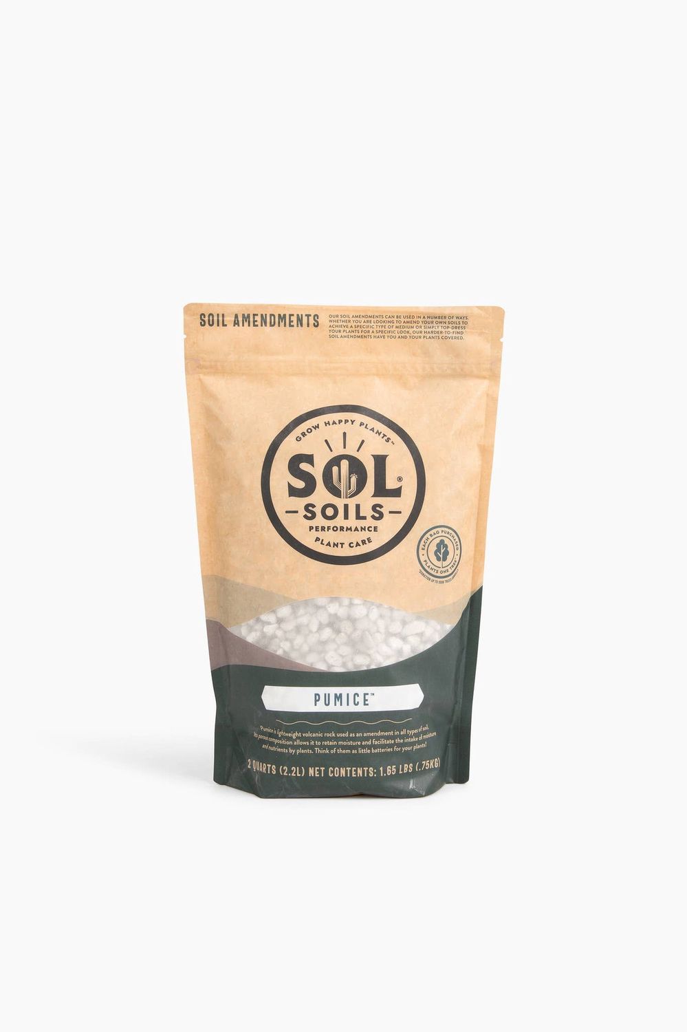 Amendments (2Qt) Pumice: 2 Quarts