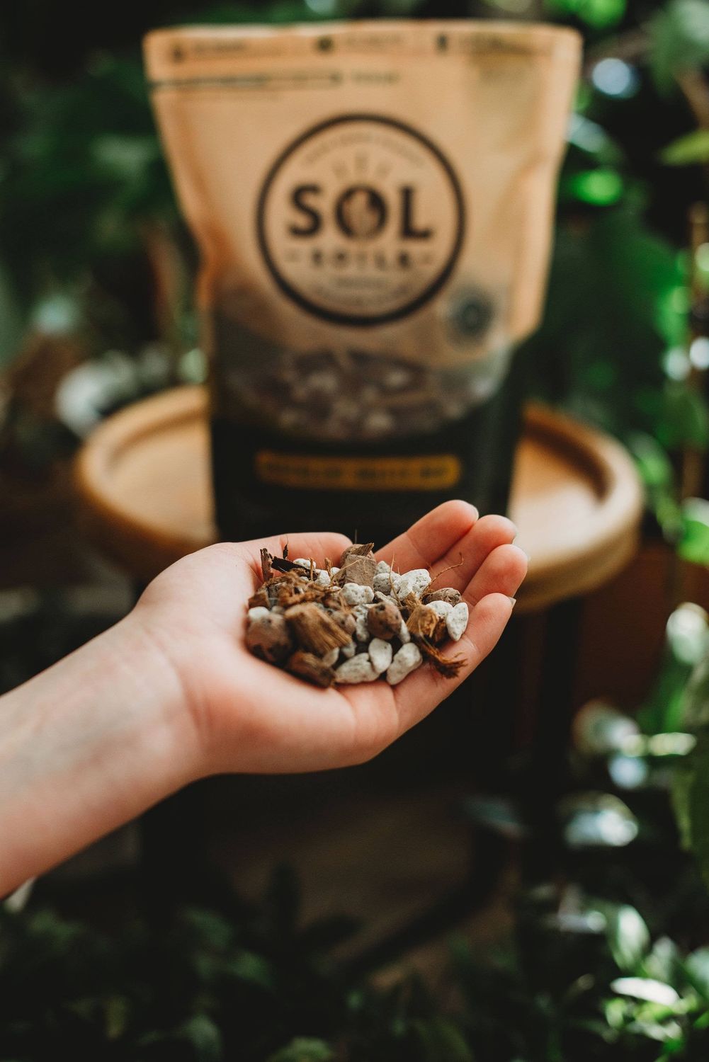 Soil (1Gal) Succulent Gritty Mix (Soilless): 1 Gallon (4 Quarts)