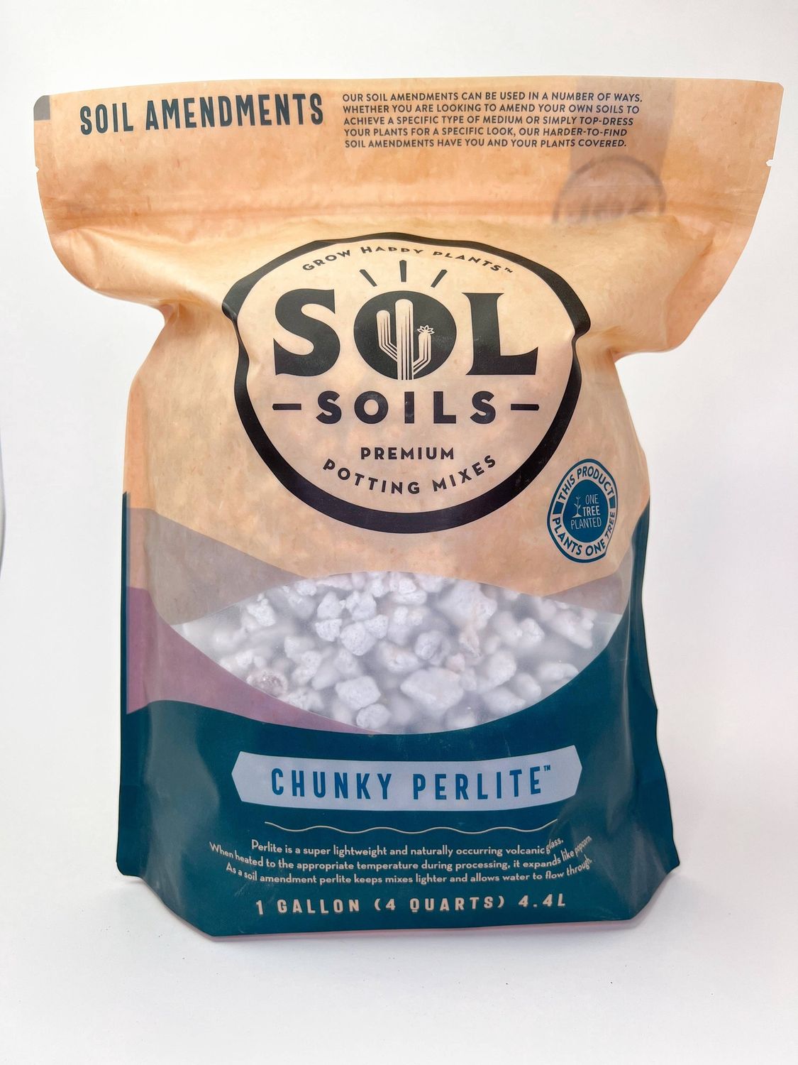 Amendments (1Gal) Chunky Perlite: 1 Gallon (4 Quarts)