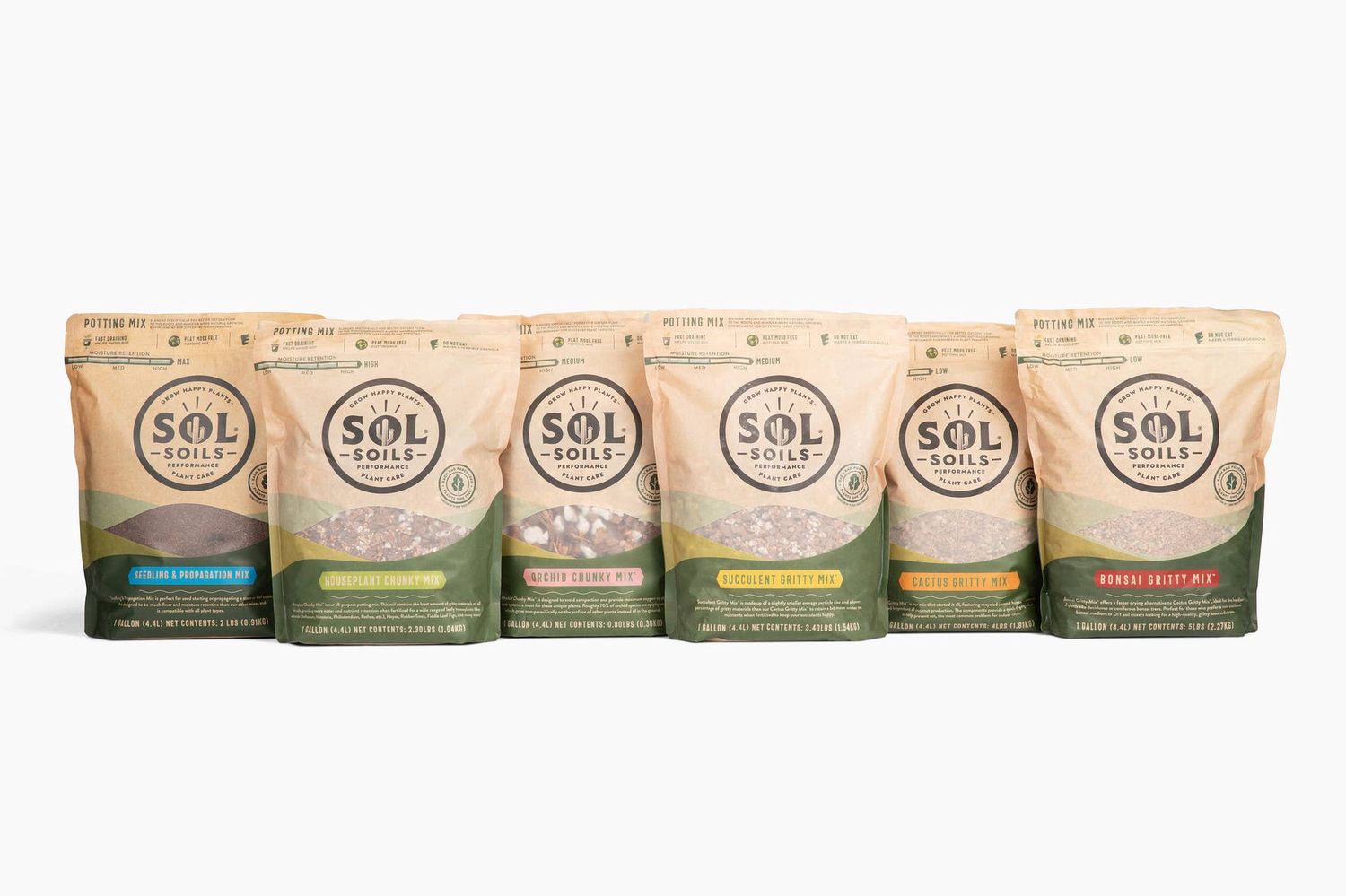 Soil (1Gal) Cactus Gritty Mix (Soilless): 1 Gallon (4 Quarts)