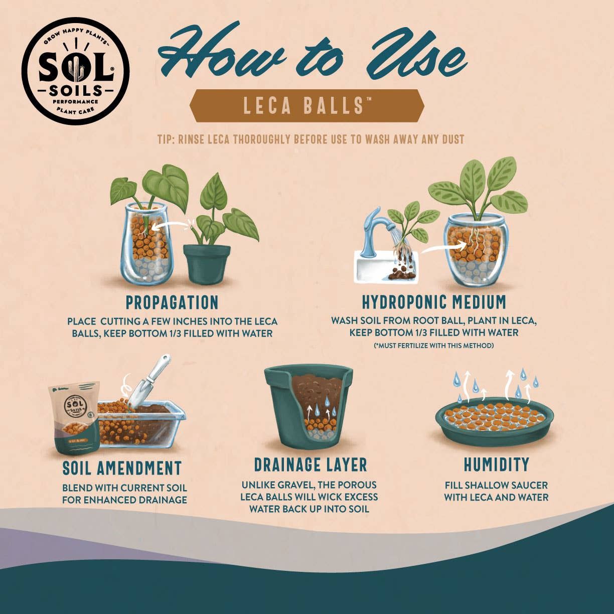 Soil (10Qt) LECA Balls