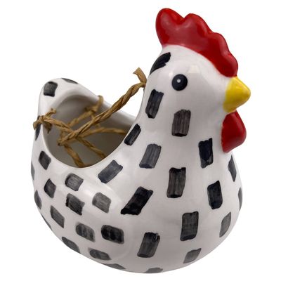 Hen Mini Hanging Planters