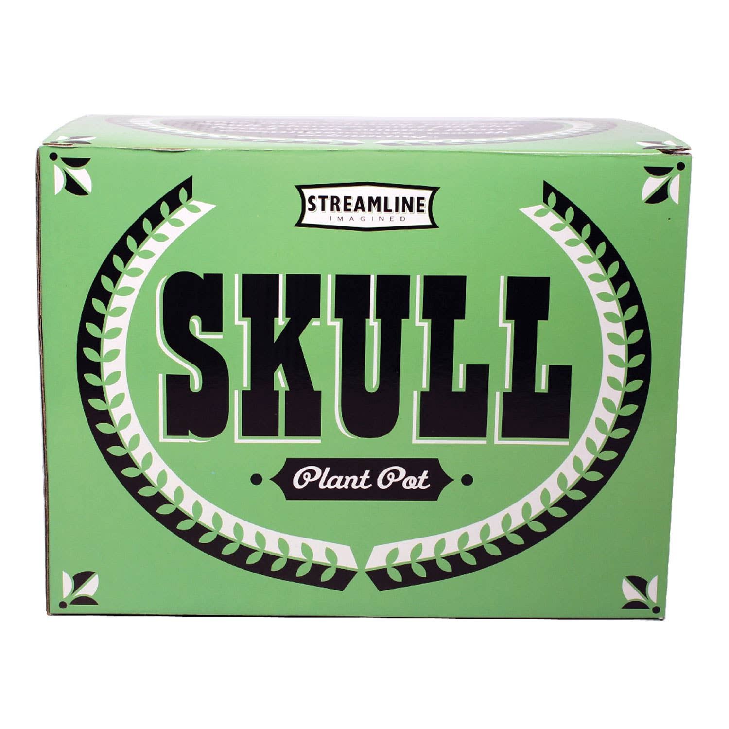 Bone Skull Planter