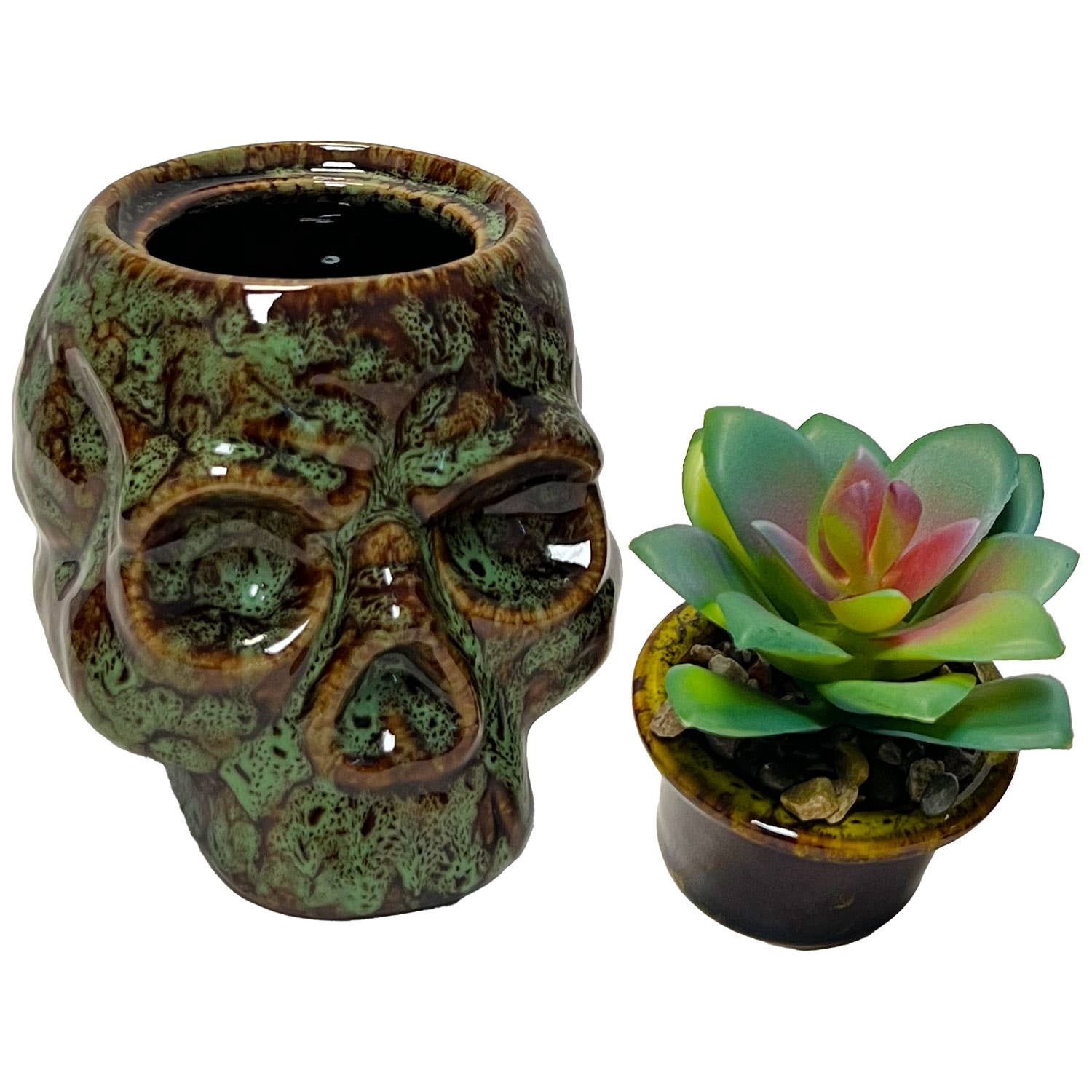 Skull Planter &amp; Storage