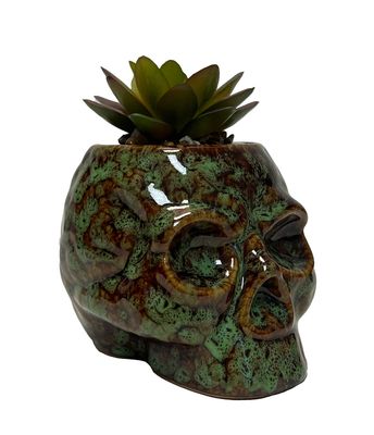 Skull Planter &amp; Storage