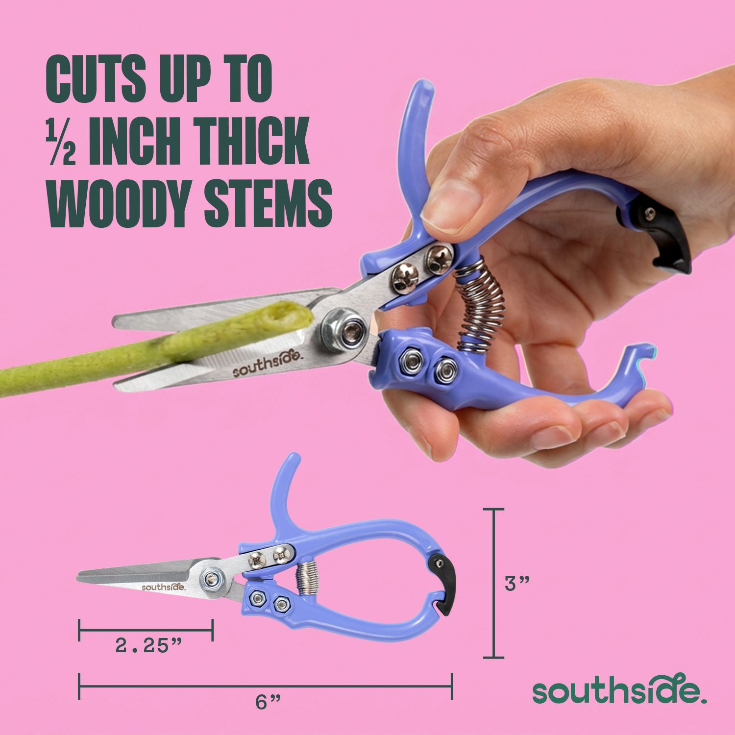 Southside Garden Scissors (Periwinkle)