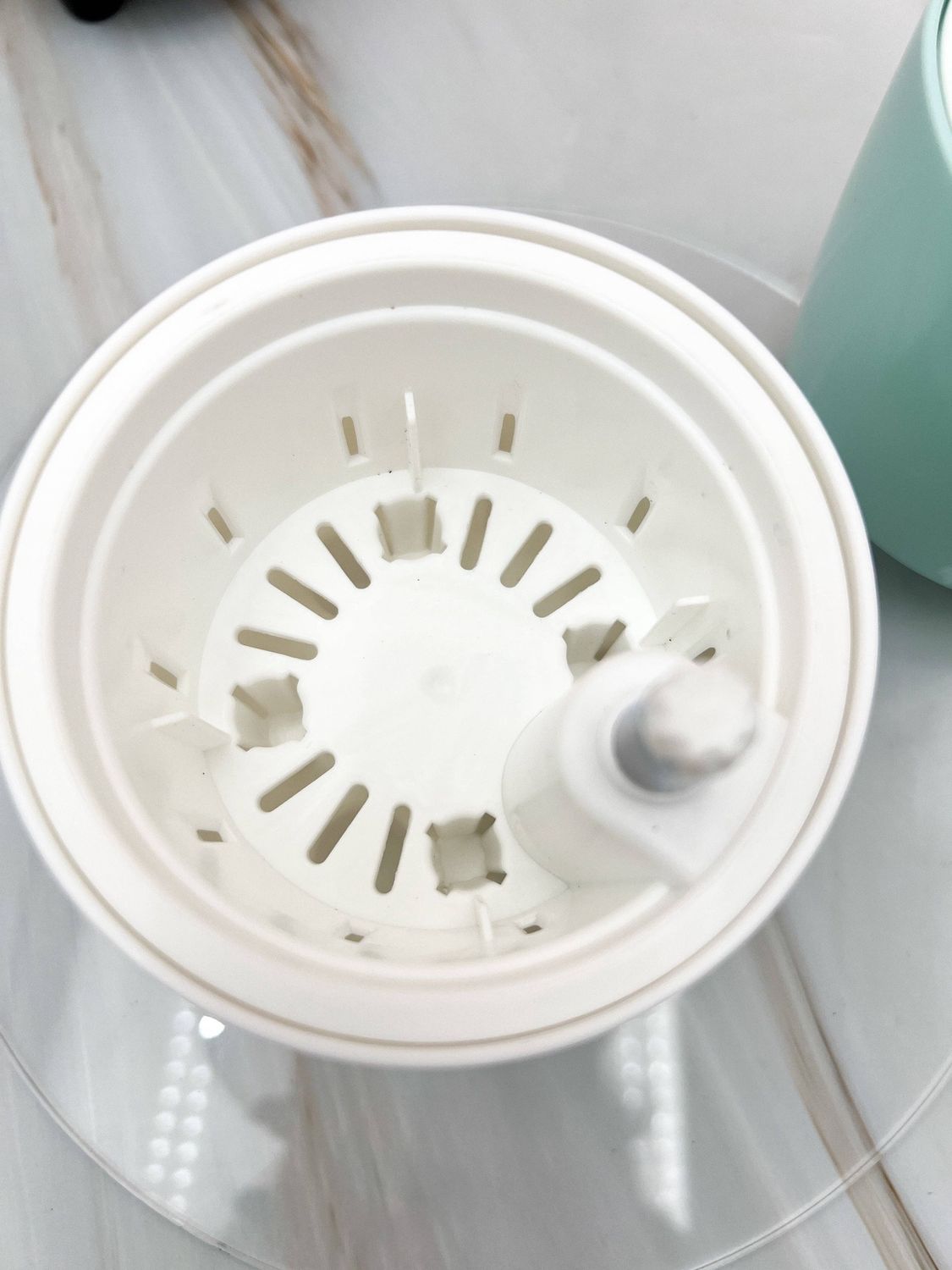 3” Self Watering Moo Pot: White