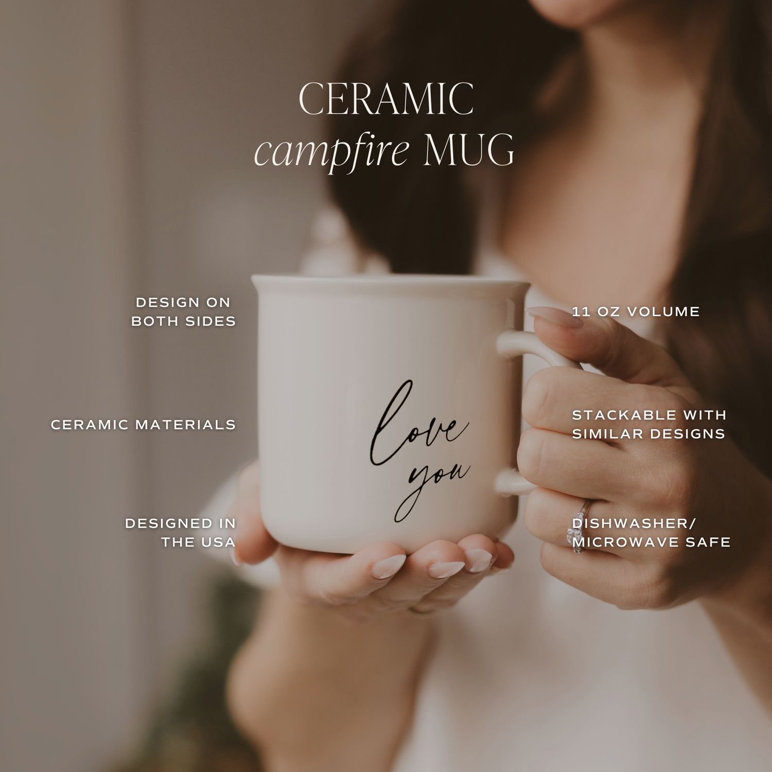 Plant Lady 11oz Campfire Coffee Mug - Home Decor