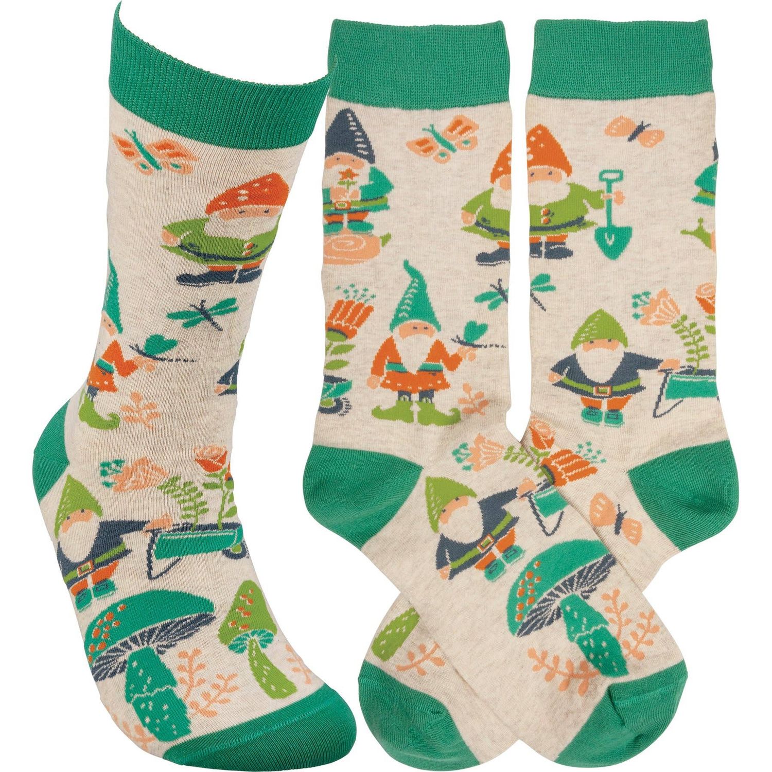 Garden Gnome Socks