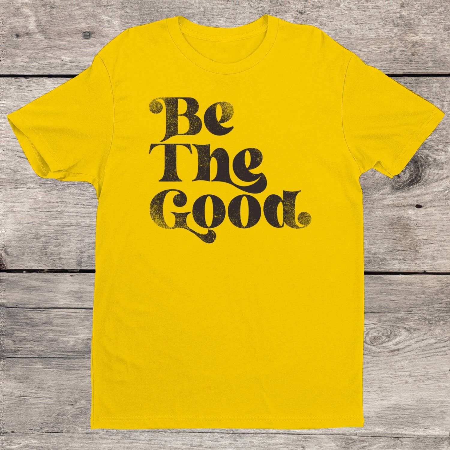 Be The Good 70s Retro Unisex Tee: M