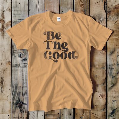 Be The Good 70s Retro Unisex Tee: M