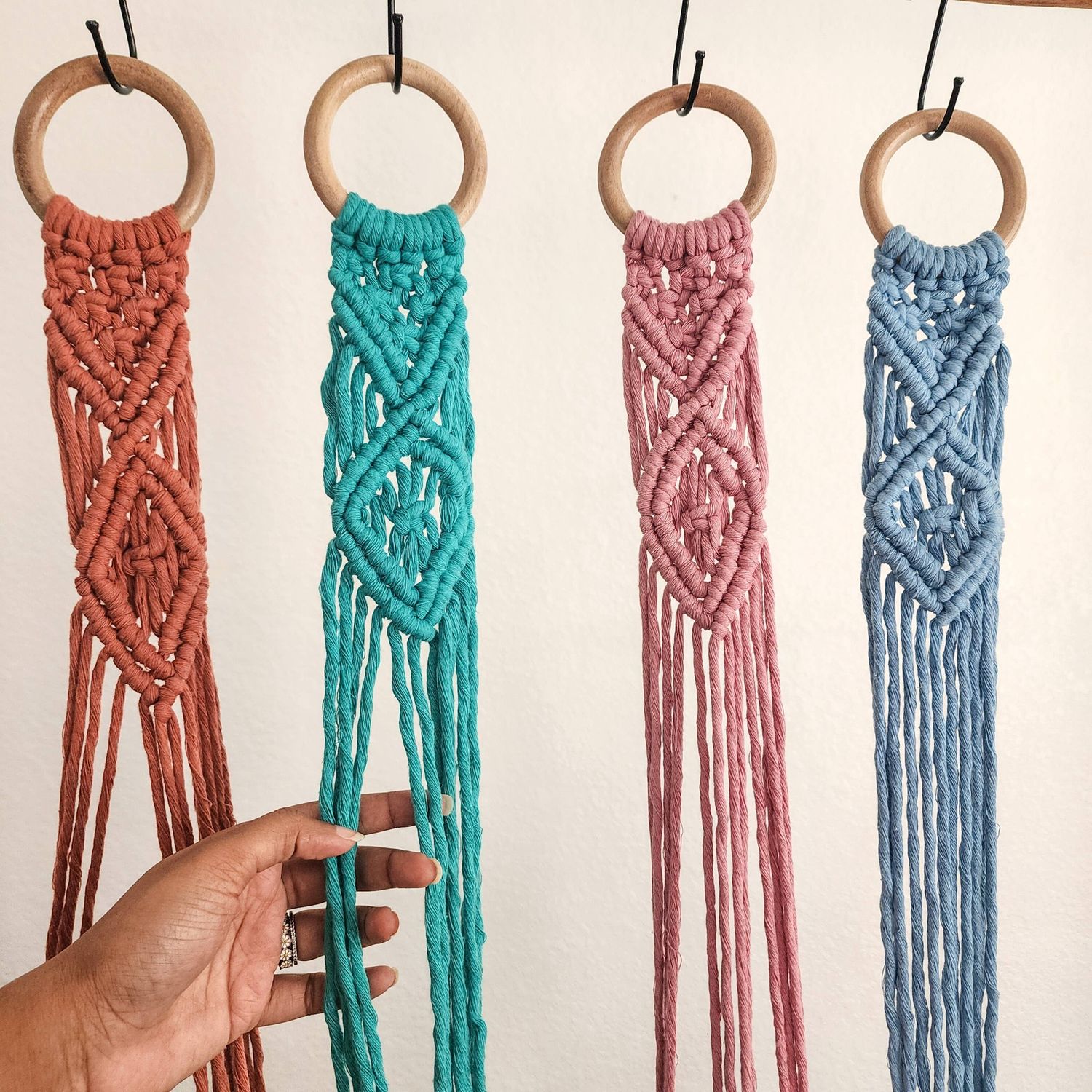 Handwoven Macrame plant hanger, Boho Home decor &amp; Gift