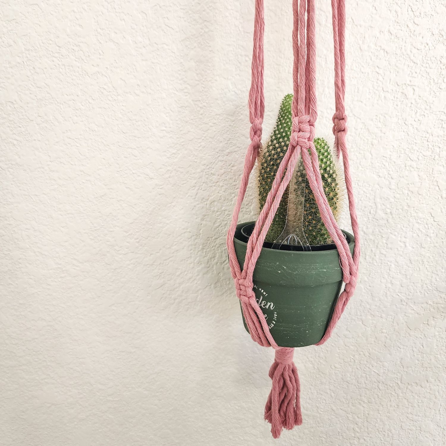 Handwoven Macrame plant hanger, Boho Home decor &amp; Gift