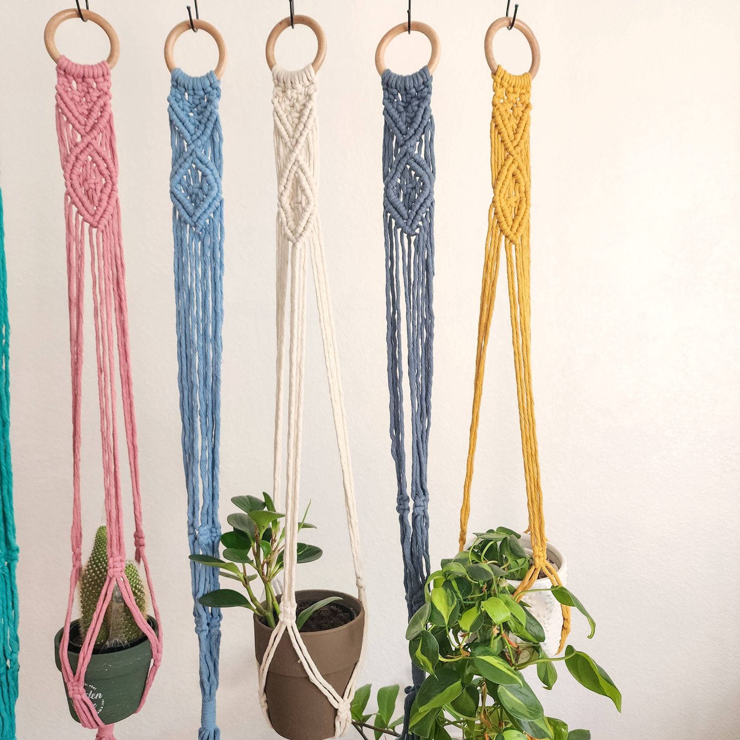 Handwoven Macrame plant hanger, Boho Home decor &amp; Gift