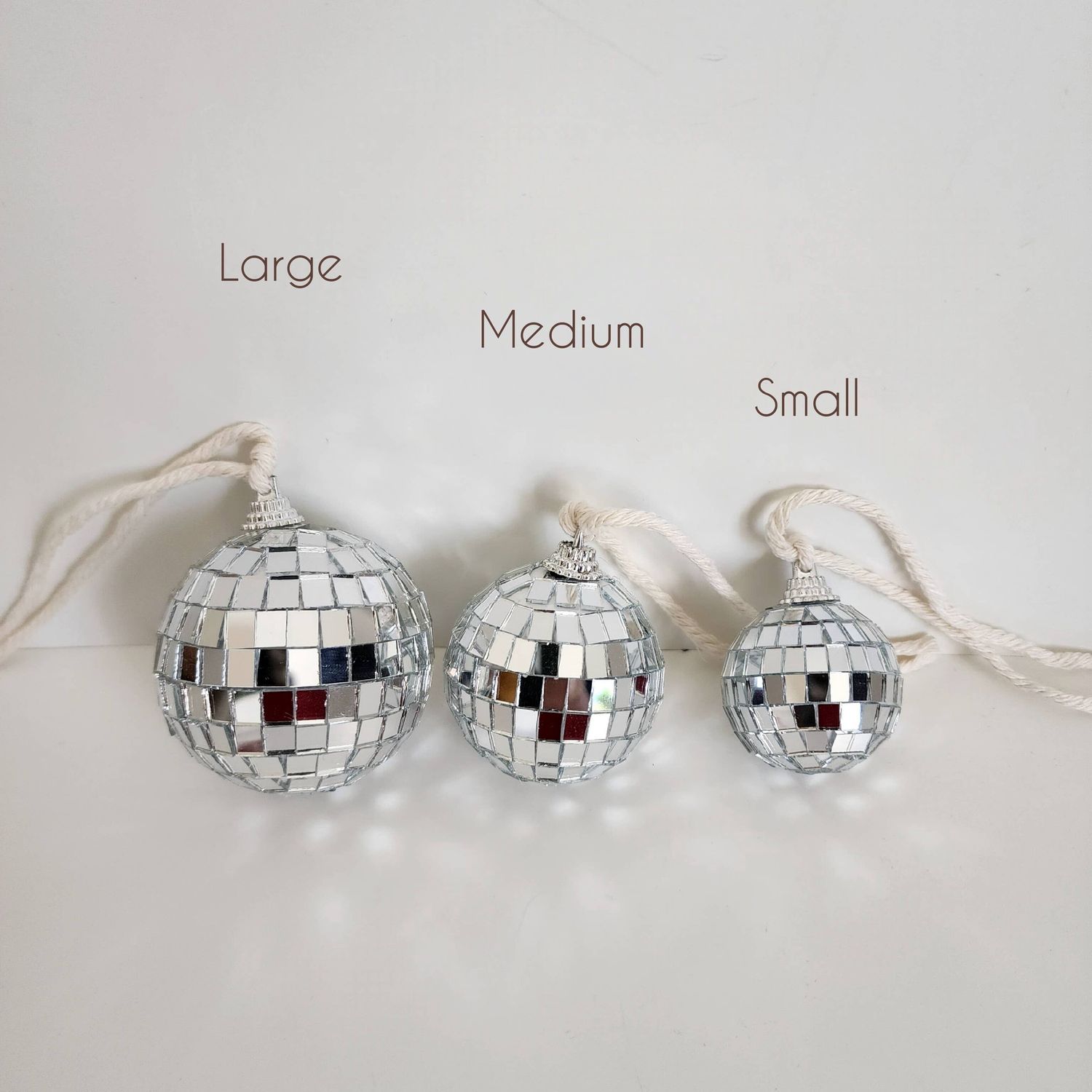 Disco Ball Charms, Car Accessories, Boho &amp; Retro Home Decor: Small