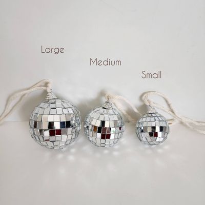 Disco Ball Charms, Car Accessories, Boho &amp; Retro Home Decor: Small