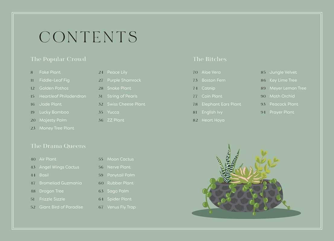 Houseplants and Their Fucked-Up Thoughts by Carlyle Christoff: Hardcover; 96 pages / English(1)