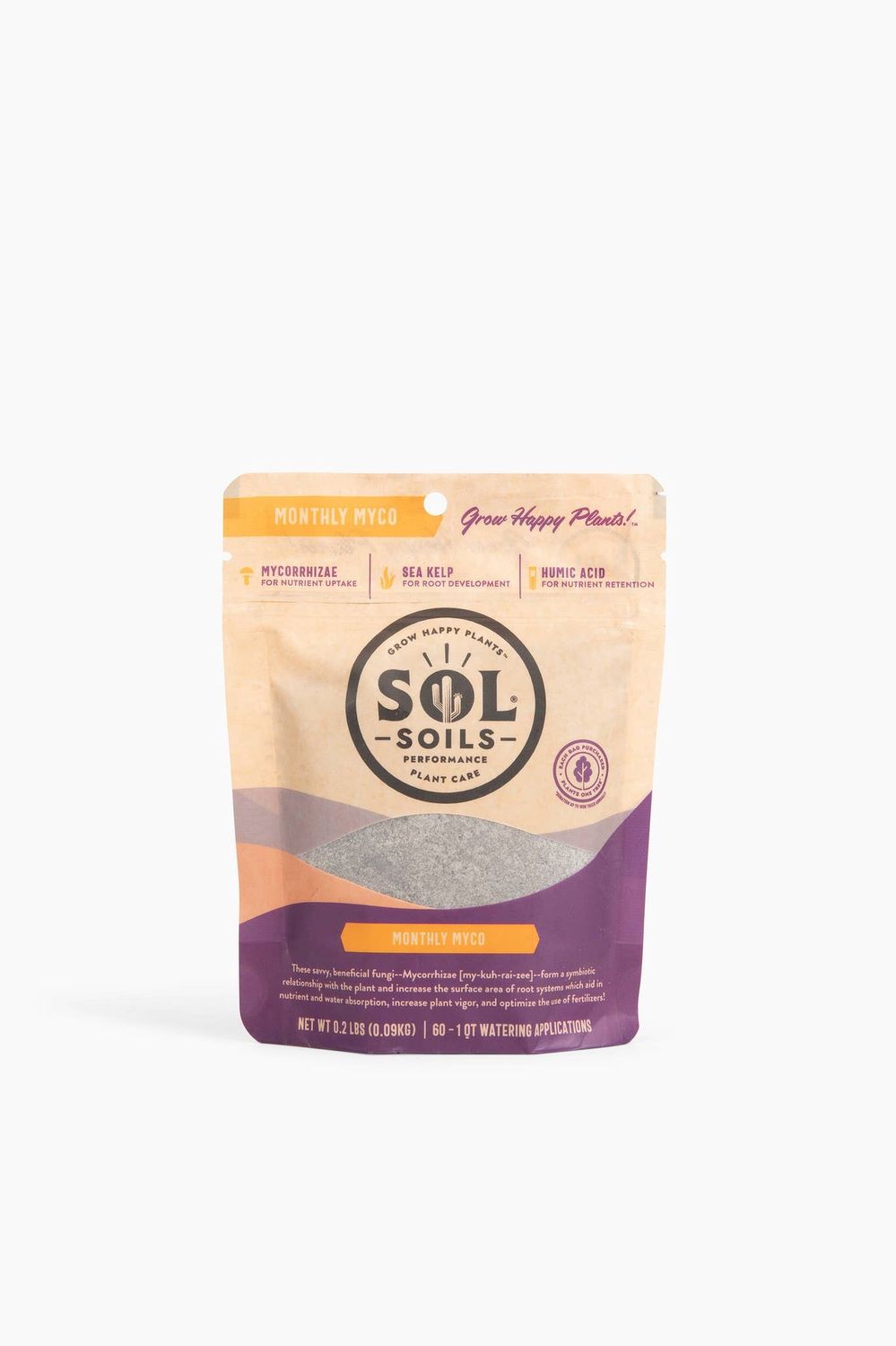 Sol Biotics - Monthly Myco - Mycorrhizal Fungi Inoculant