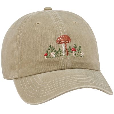 Snail &amp; Mushroom Baseball Cap