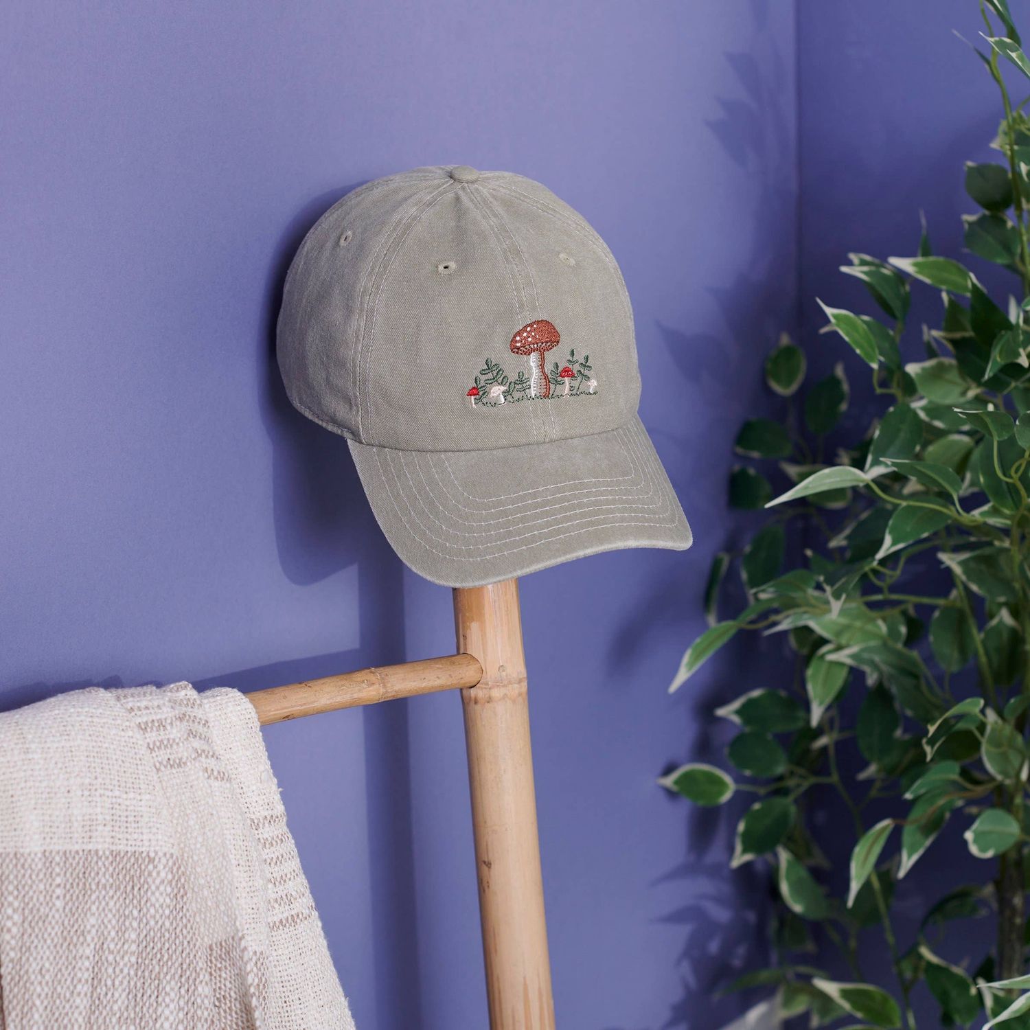 Snail &amp; Mushroom Baseball Cap