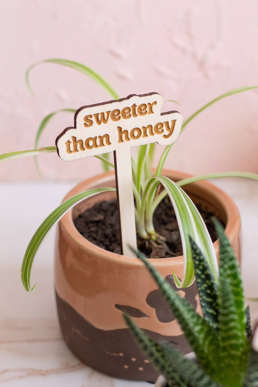 Funny Spring Wooden Plant Markers: Happy Mother's Day!