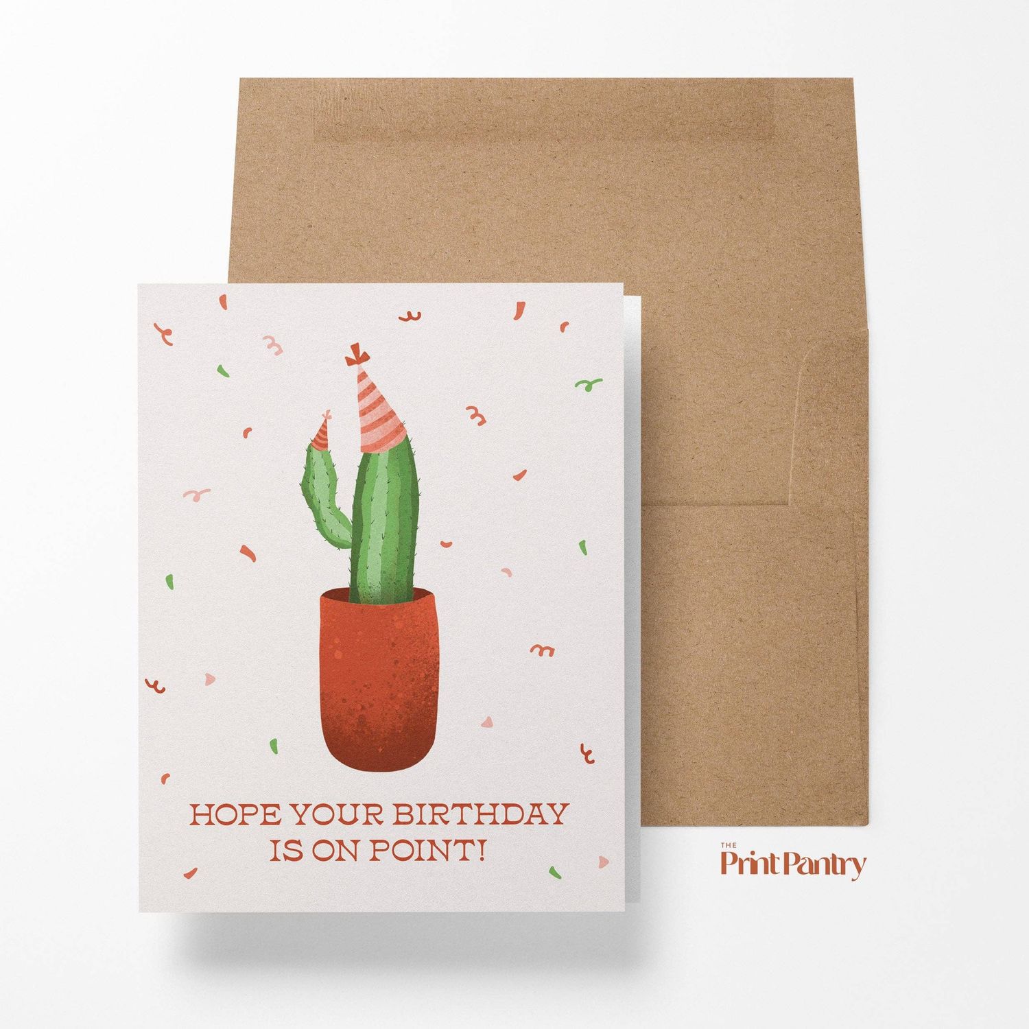 Birthday On Point Greeting Card