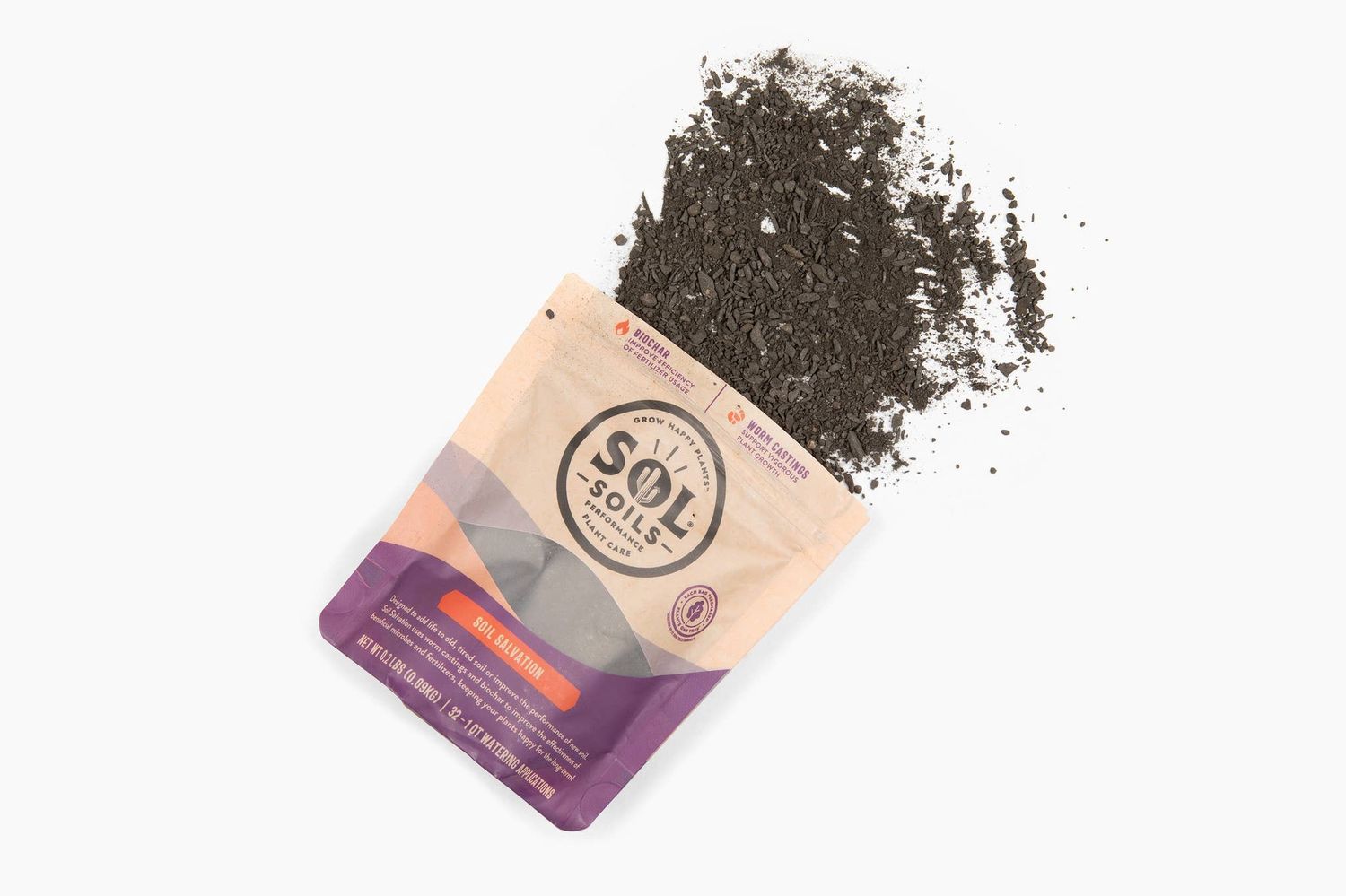 Sol Biotics - Soil Salvation - Worm Castings &amp; Biochar