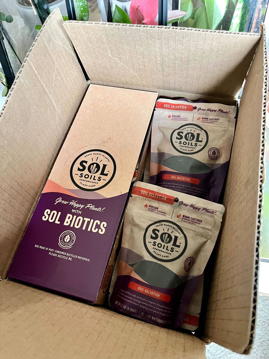 Sol Biotics - Soil Salvation - Worm Castings &amp; Biochar