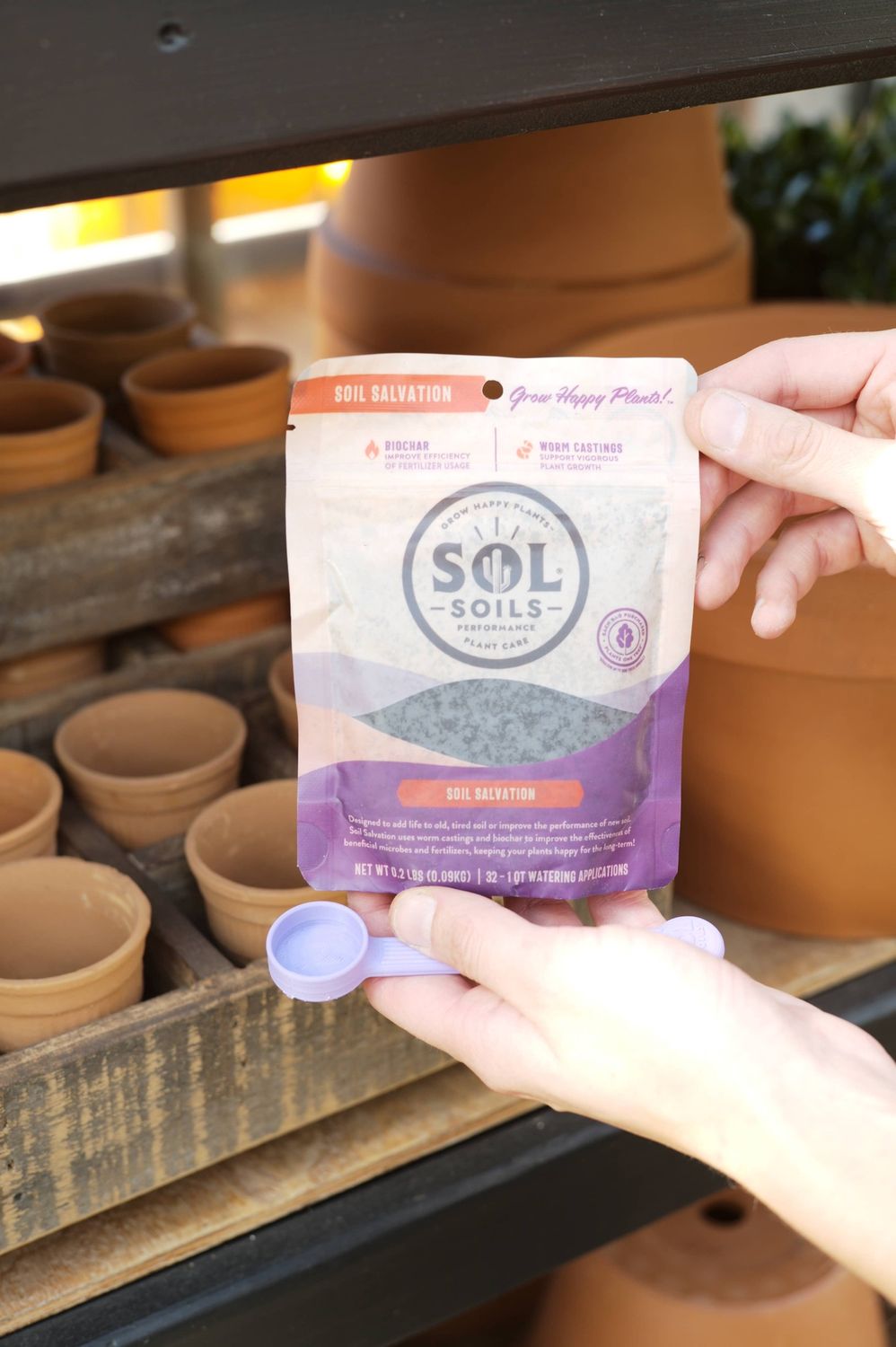 Sol Biotics - Soil Salvation - Worm Castings &amp; Biochar