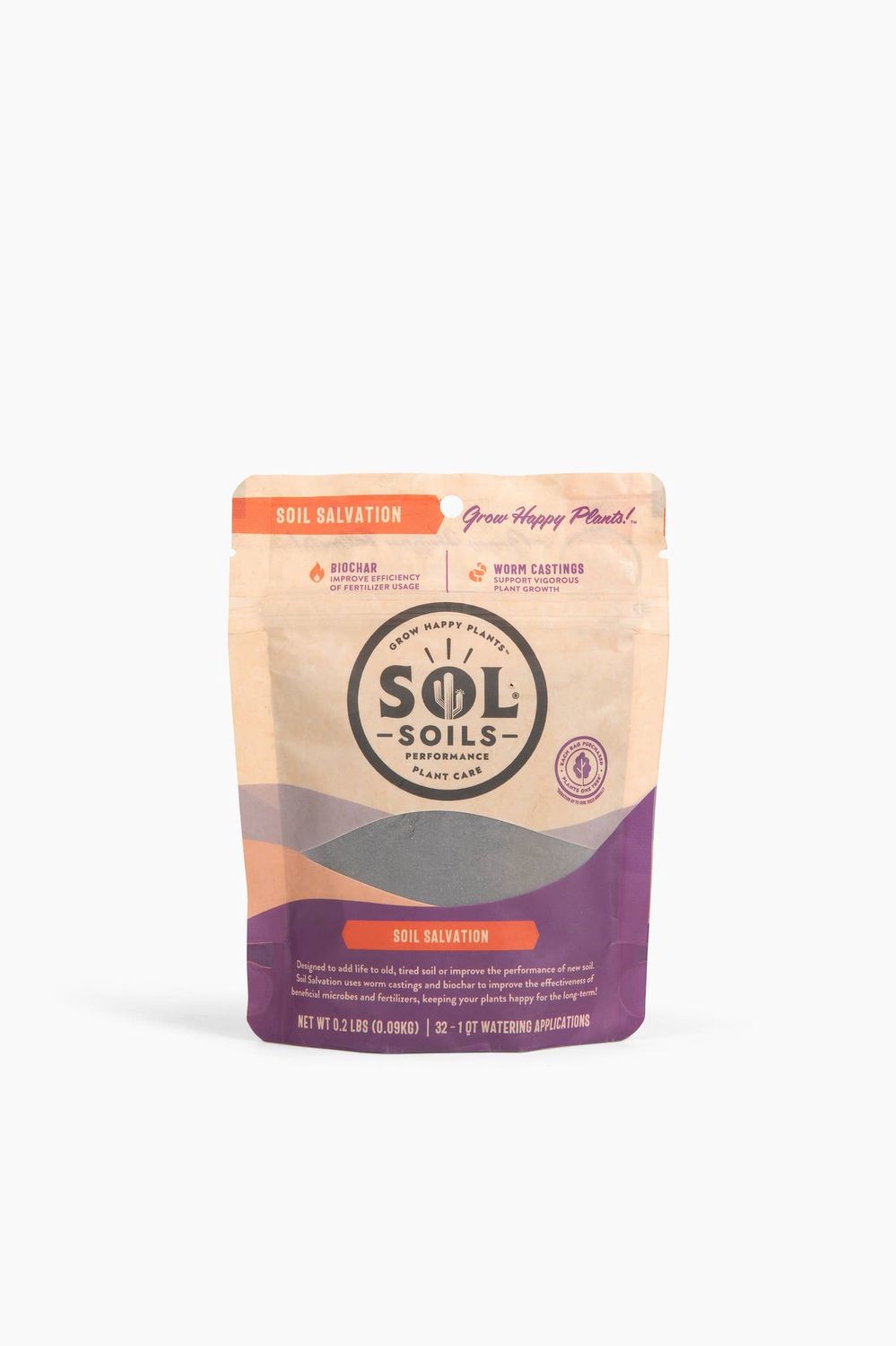Sol Biotics - Soil Salvation - Worm Castings &amp; Biochar