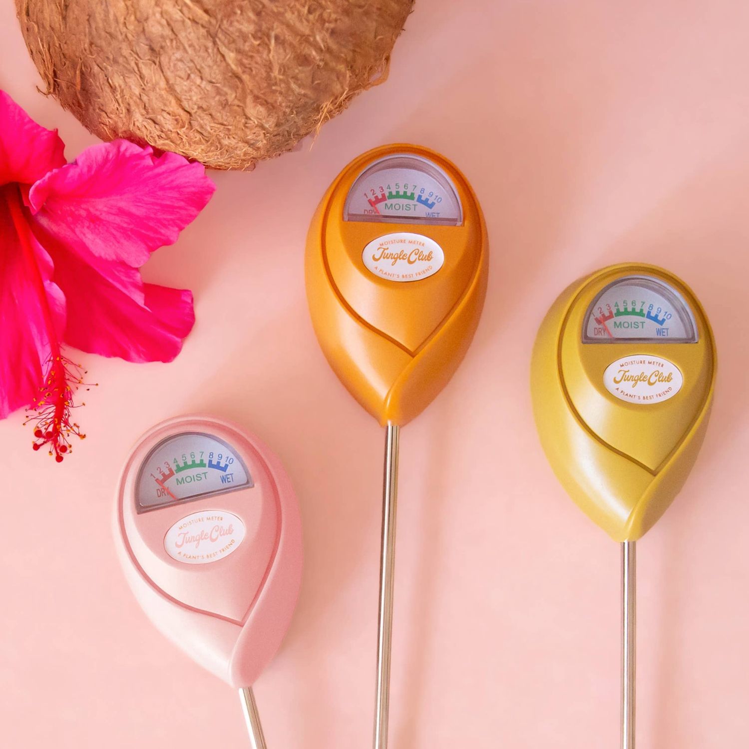 Moisture Meter | Pink | Garden Party Box