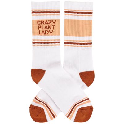 Crazy Plant Lady Socks