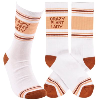 Crazy Plant Lady Socks
